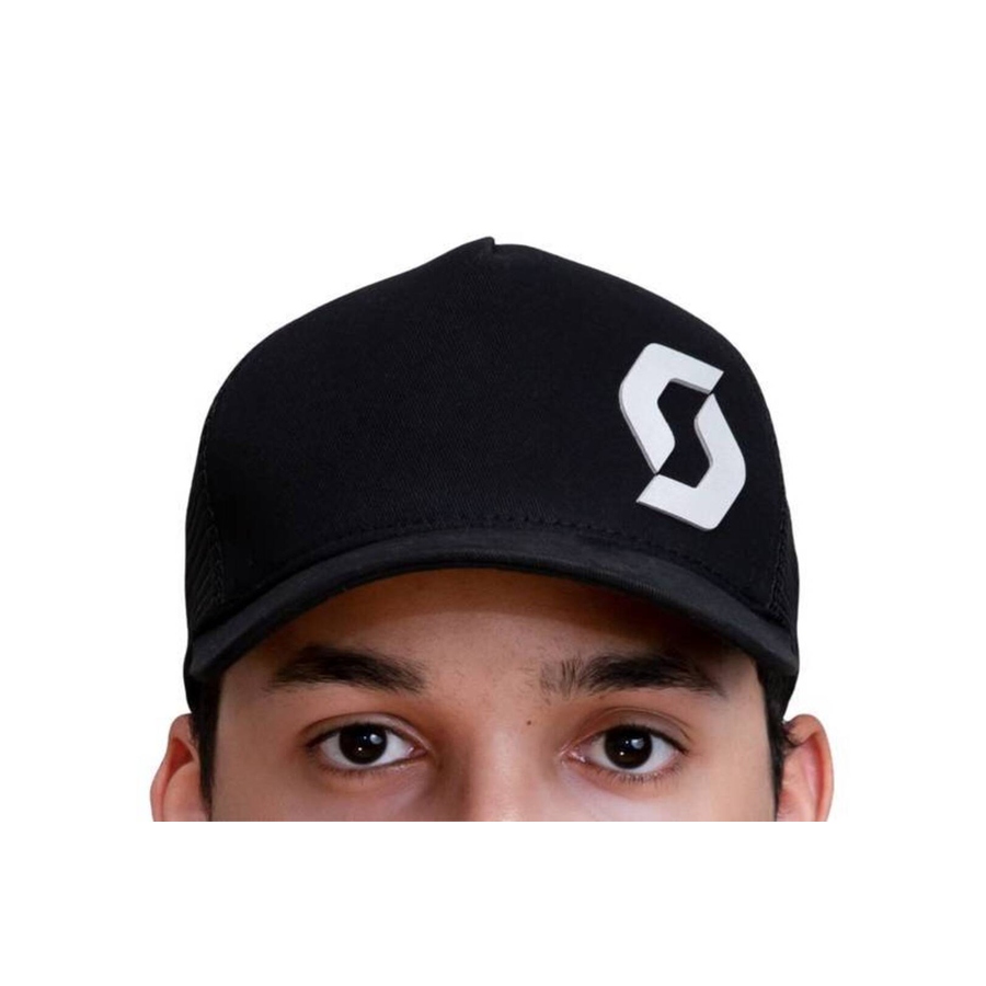 Boné Scott Trucker Preto 