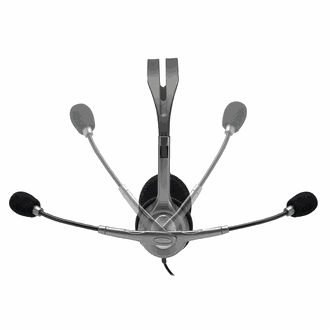 HEADSET P3 H111 981-000612 - PRATA - UN - LOGITECH