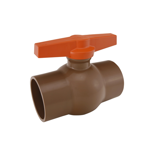 REGISTRO ESFERA DE PVC SOLDÁVEL MONOBLOCO VIQUA 50 MM