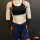 Bretelle Free Force Coleção Stage Feminino Azul Marinho e Laranja - 1