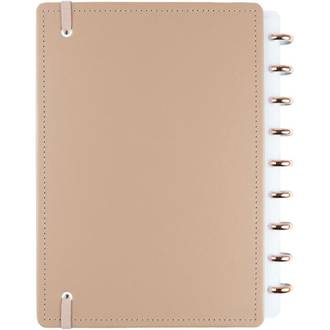 CADERNO INTELIGENTE GRANDE CIGD4361 - CAPPUCCINO - UN - CADERNO INTELIGENTE