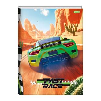 CADERNO BROCHURAO CAPA DURA 80FLS - FAST RACE - PCT 5 - JANDAIA
