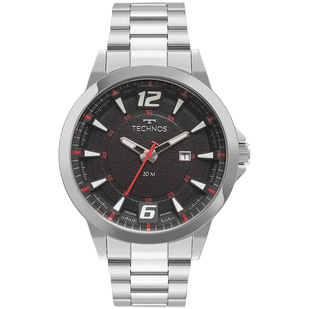 RELÓGIO TECHNOS RACER 2117LCYS/1R