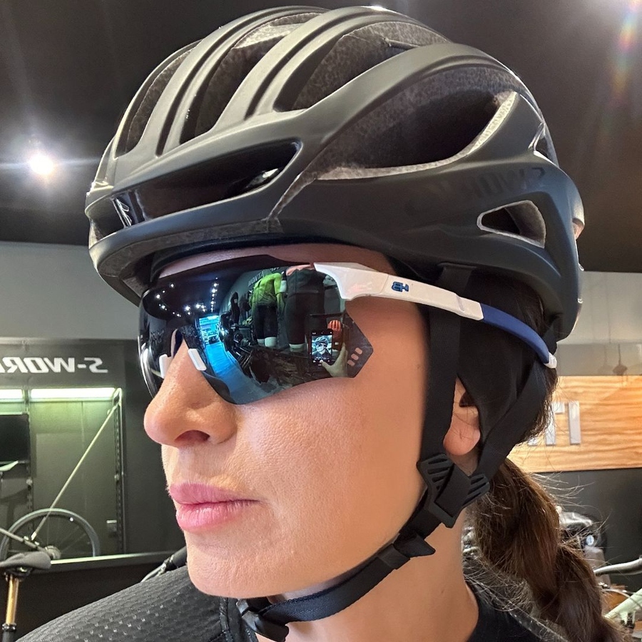 Óculos HB Quad X Azul e Branco