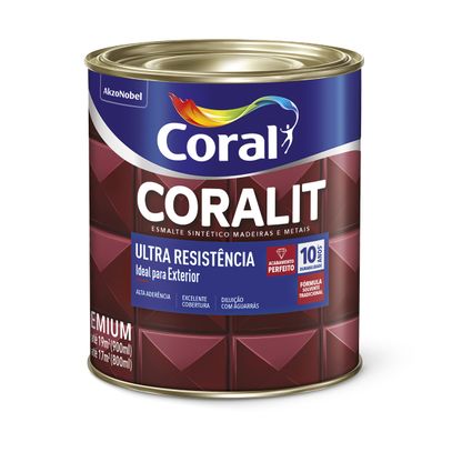TINTA ESM CORALIT ULTRA AB PRETO 900ml