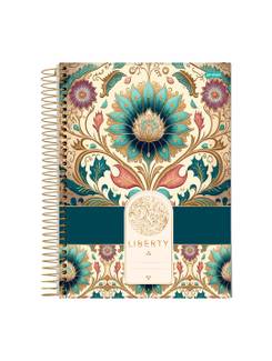 CADERNO UNIV CAPA DURA 1X1 80FLS - LIBERTY - UN - JANDAIA