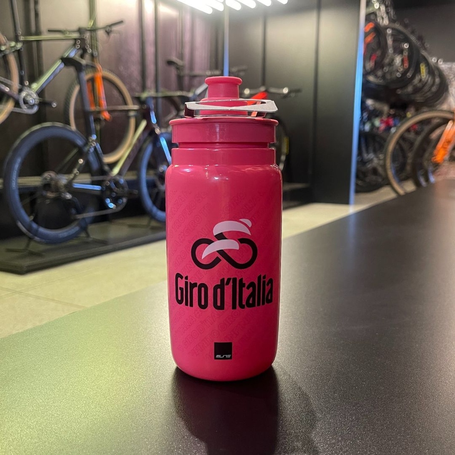 Garrafa Elite Fly Giro D'Italia 550ml Pink