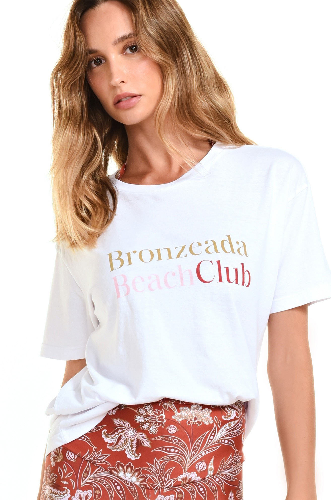 CAMISETA BRONZEADA BRANCO