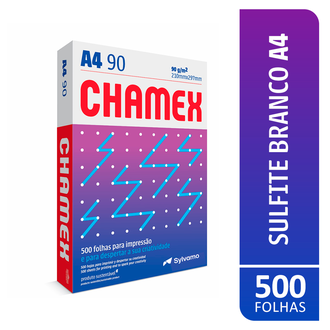 PAPEL CHAMEX 90G 500FLS - A4 - UN - CHAMEX