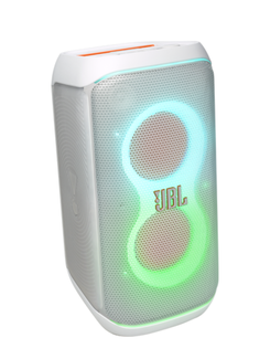 CAIXA DE SOM STAGE 120 BRANCA (9166) + PARTYLIGHT BEAM - UN - JBL