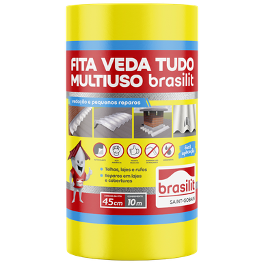 FITA VEDA TUDO BRASILIT 45CM X 10 METROS