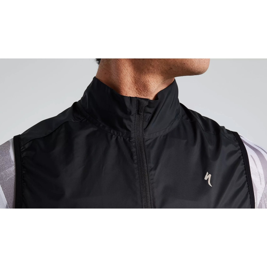 Colete Corta Vento Specialized SL Pró Masculino Preto