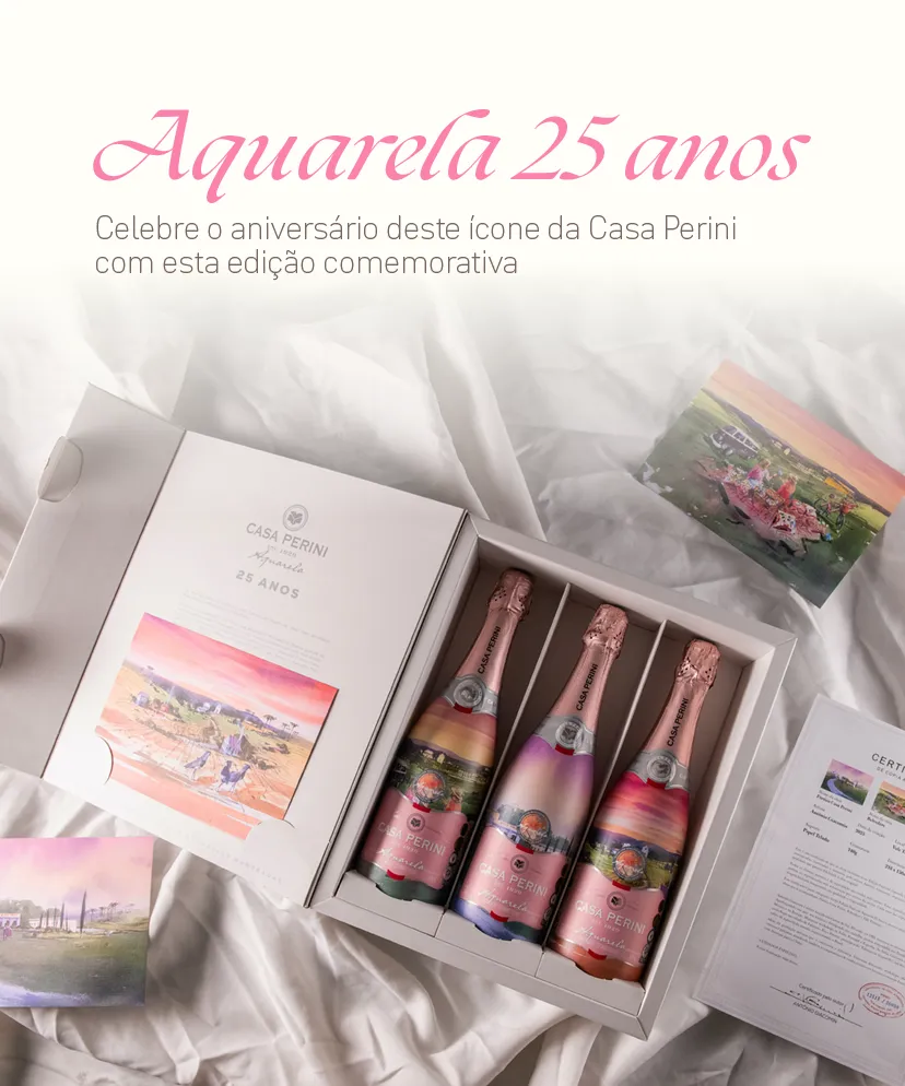 BOX AQUARELA 25 ANOS