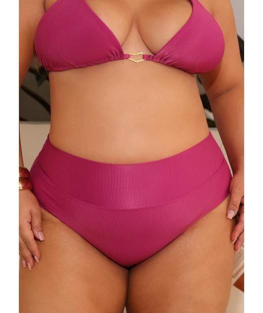 BIQUÍNI CORTININHA ORGANIC CALCINHA TALA ROSA COLEÇÃO BEACH CURVE