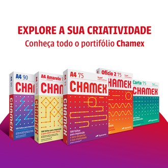 PAPEL CHAMEX 75G 500FLS - A4 - UN - CHAMEX