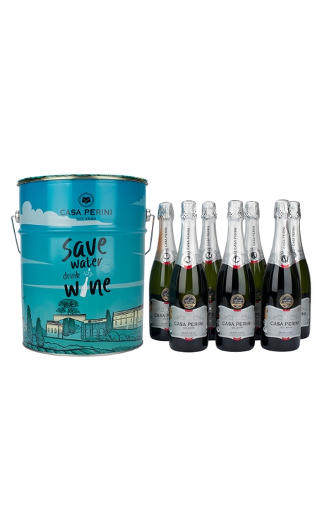 Combo Balde Casa Perini Moscatel 7 Garrafas