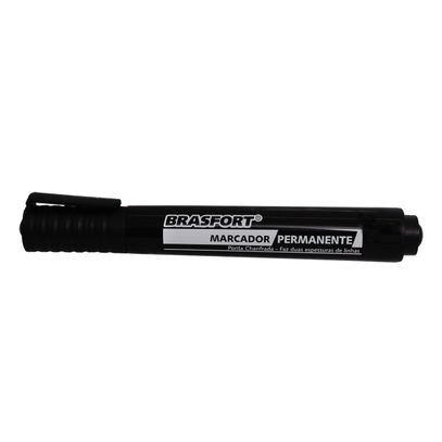 CANETA MARC PERM P.GROSSA PRETA BRASFORT 7858