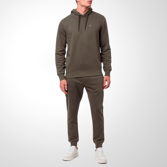 BLUSA MOLETOM MASCULINO LOGO PALITO VERDE CALVIN KLEIN JEANS
