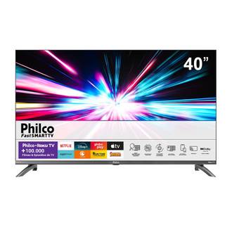 SMART TV LED 40 HD ROKU PTV40M9GR2CGB - PRETO - UN - PHILCO