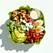 Salada de Frango grelhado, Tomate Grape, Ovo Cozido, Cebola Pickles, Pepino, Abacate, Mozzarella de Búfala, Salsa Lisa, Gergelim Preto,  Molho Tahine - 1