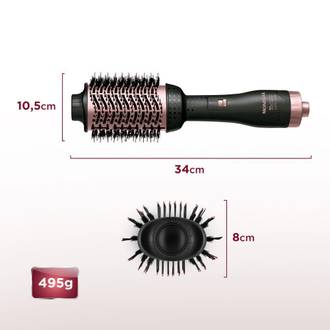 ESCOVA SECADORA ES-14-BI BIVOLT - PRETO/GOLDEN ROSE - UN - MONDIAL