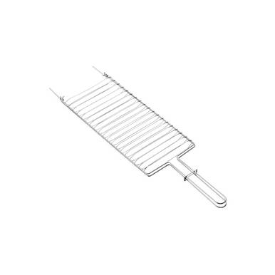 GRELHA PARA CHURRASCO INOX TRAMONTINA 56 CM x 17,6 CM Ref: 26480/003