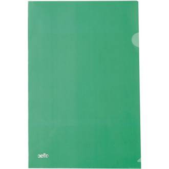 PASTA EM L A4 C/10 0270 - VERDE - UN - DELLO