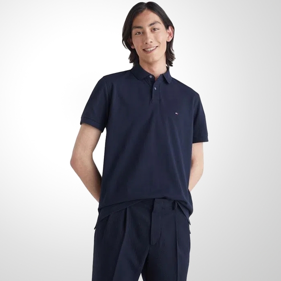 POLO MASCULINA 1985 REGULAR MARINHO TOMMY HILFIGER