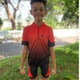 Conjunto Infantil Z-Nine Vermelho e Preto - 1