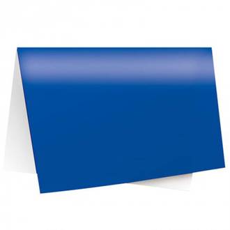 PAPEL CARTOLINA LAMINADO  - AZUL - PCT 20 - CROMUS
