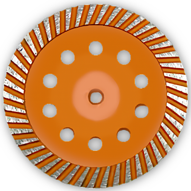 DISCO DE DESBASTE DIAMANTADO TURBO  STARFER - 180MM X M14 - REF. 1265245