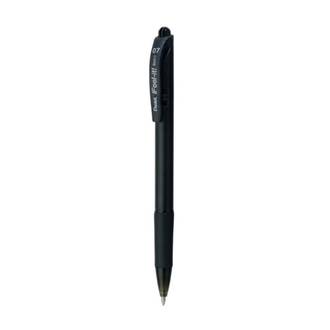 CANETA RETRATIL BX417-A 0,7MM - PRETO - CX 12 - PENTEL