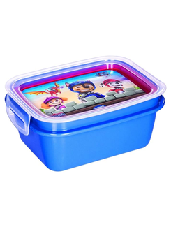 MARMITA C/ TRAVA/DIVISORIA 630ML - PATRULHA CANINA - UN - PLASUTIL