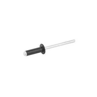 REBITE ALUMINIO 4,8x15 C/(500) PRETO MISTER
