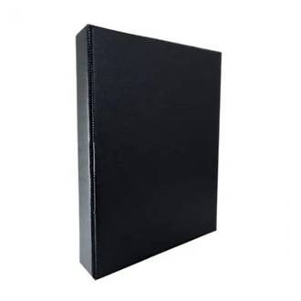 FICHARIO OFICIO 4 ARGOLAS 40MM 7059 - PRETO - UN - DAC