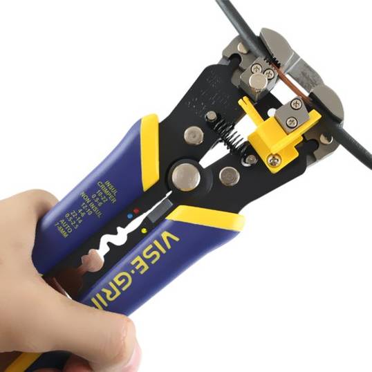 ALICATE ELETRICISTA DESCASCADOR DE FIOS AUTO AJUSTÁVEL IRWIN