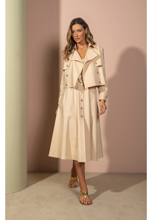 Trench Coat Narah Cru - 3