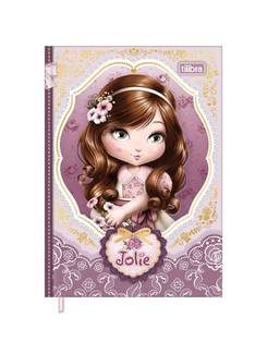 CADERNETA COSTURADA CAPA DURA 96FLS - 384542 - JOLIE - PCT 4 - TILIBRA