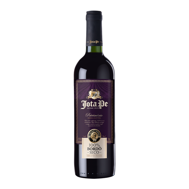 VINHO TINTO SECO 100% BORDO (750ML)-JOTA PE