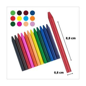 GIZ DE CERA FINO 12 CORES - FE062201 - PCT 12 - FUTURO