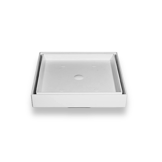 RALO INVISÍVEL ABS ESTRELA 10 X 10 CM BRANCO