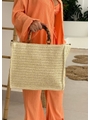 BOLSA DE PALHA GRANDE QUADRADA TRANCOSO OFF WHITE - 3