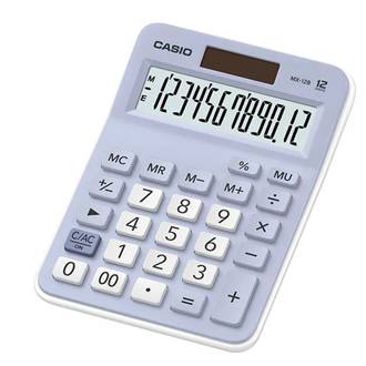 CALCULADORA MESA 12 DIG MX12B - AZUL CLARO - UN - CASIO