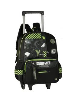 MOCHILA C/RODAS VIDEO GAME NEO VD25034K - UN - CLIO