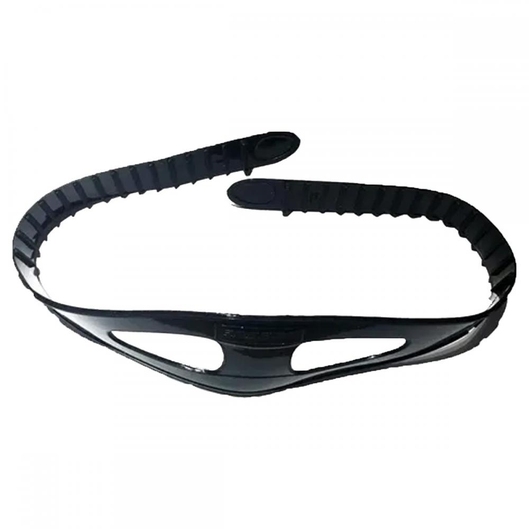 TIRA DE SILICONE DENTE GROSSO SEASUB PRETO