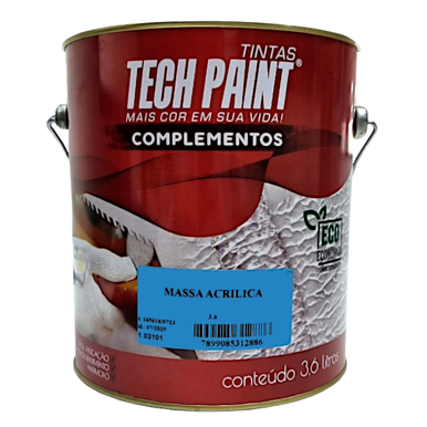 MASSA ACRÍLICA TECH PAINT 3.6L
