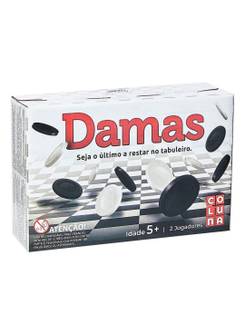 JOGO DE TABULEIRO DAMAS 2200 - UN - PAIS E FILHOS