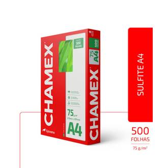 PAPEL CHAMEX 75G 500FLS - A4 - UN - CHAMEX