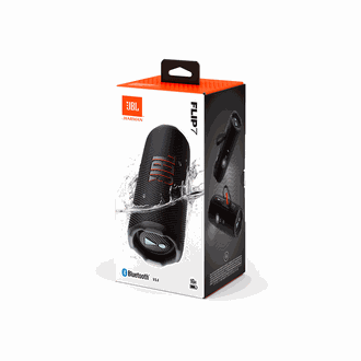 CAIXA DE SOM BT 35W FLIP 7 A PROVA D AGUA - BLACK - UN - JBL
