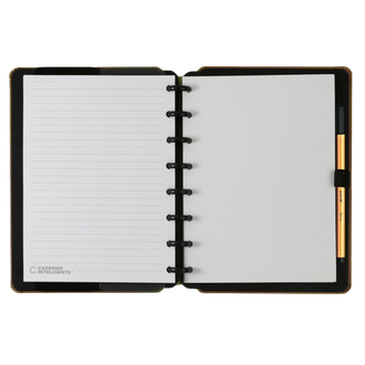 CADERNO INTELIGENTE MEDIO CIMD3092 - CARAMEL - UN - CADERNO INTELIGENTE